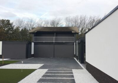 Woning voorzien van beveiligingsinstallatie