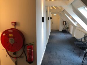 Brandmeld- en ontruimingsinstallatie hotel de Nederlanden